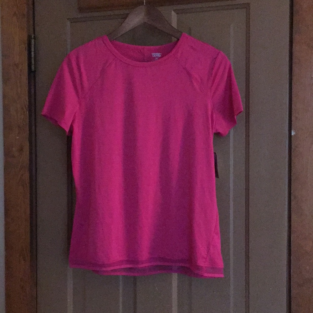 Pink work out shirt